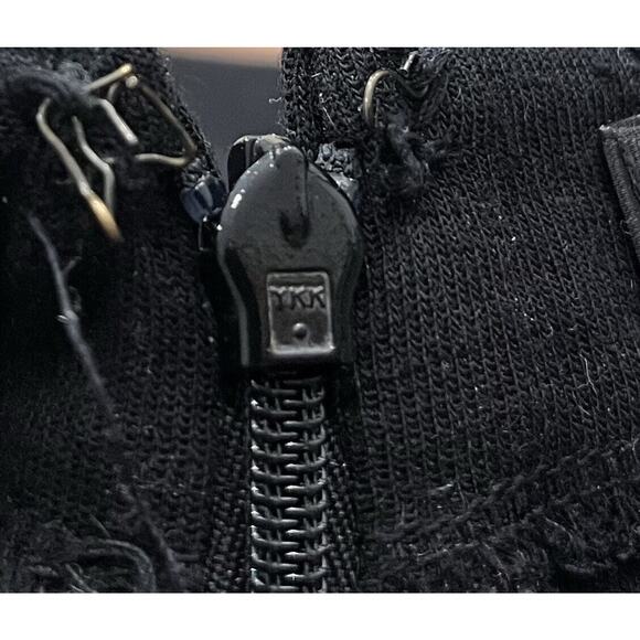 J. CREW Shift Dress Wool Women's 4 Black Stretch Half Sleeve Career Workwear - Picture 9 of 9